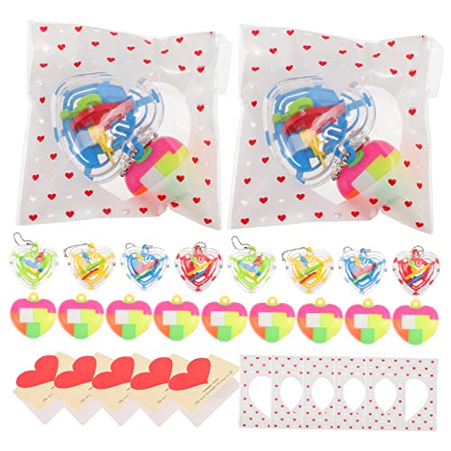 Alipis Valentinstag Herzschloss Puzzle Jungen Und Mädchen Zufällige Farbe von Alipis