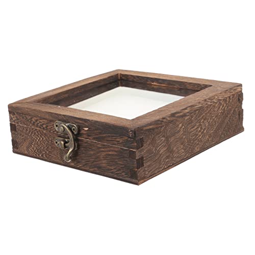 Alipis 1 Set Insektenprobenbox Aus Glas Motten Und Schmetterlingsproben Insektenproben Hamsterkäfig Fängerwerkzeug Getreidespender Entomologie Durchsichtige Vitrine Alipis 1 Set Insektenprobenbox Aus Glas Motten Und Schmetterlingsproben Insektenproben Hamsterkäfig Fängerwerkzeug Getreidespender Entomologie Durchsichtige Vitrine von Alipis