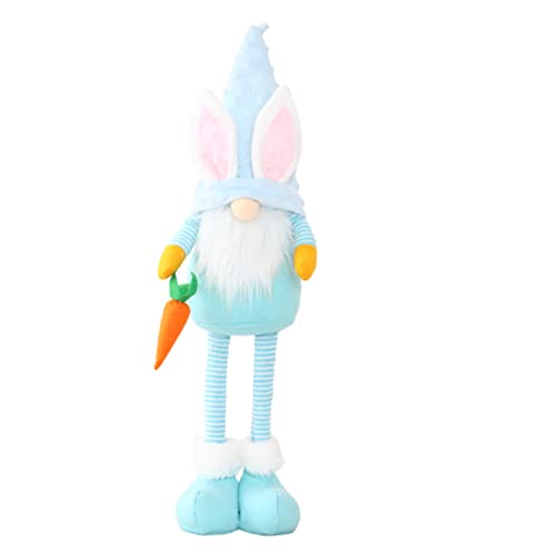 Alipis 1 Stück Easter Bunny Doll mit Niedlicher GNOME Dekoration für Fröhliche Feiern Hochwertiges Hautfreundliches Material für Langanhaltenden Gebrauch Fensterdekoration und von Alipis