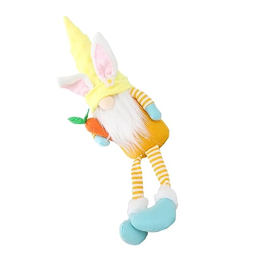 Alipis 1 Stück Süße Karotten Häschen Puppe Langen für Ostern Partys und Dekoration für Zuhause oder Büro Hochwertiges Hautfreundliches Material von Alipis