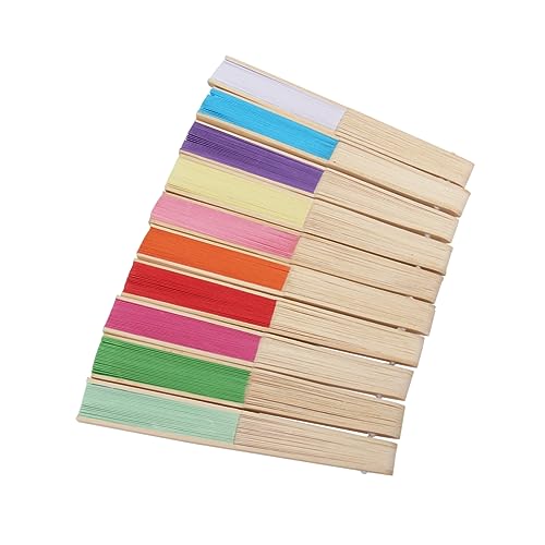 Alipis 10 Stück Faltfächer mit Bunten Farben Diy Handfächer für Hochzeiten Partys Dekoration und Malen Einfache Faltbare Papierfächer als oder Sammlung Alipis 10 Stück Faltfächer mit Bunten Farben Diy Handfächer für Hochzeiten Partys Dekoration und Malen Einfache Faltbare Papierfächer als oder Sammlung von Alipis
