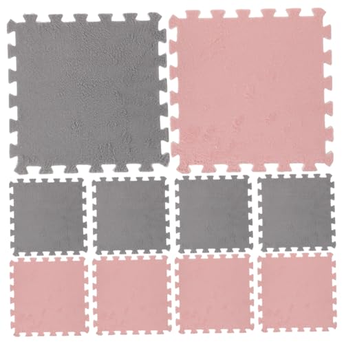 Alipis 10 Stück Puzzle-Matten-Teppich Babys Krabbeln Fitnessstudio Teppiche Bodenfliesen im Spielzimmer Kleinkind bodenmatte Spielmatten für den Haushalt Teppichfliesen Plüsch Alipis 10 Stück Puzzle-Matten-Teppich Babys Krabbeln Fitnessstudio Teppiche Bodenfliesen im Spielzimmer Kleinkind bodenmatte Spielmatten für den Haushalt Teppichfliesen Plüsch von Alipis