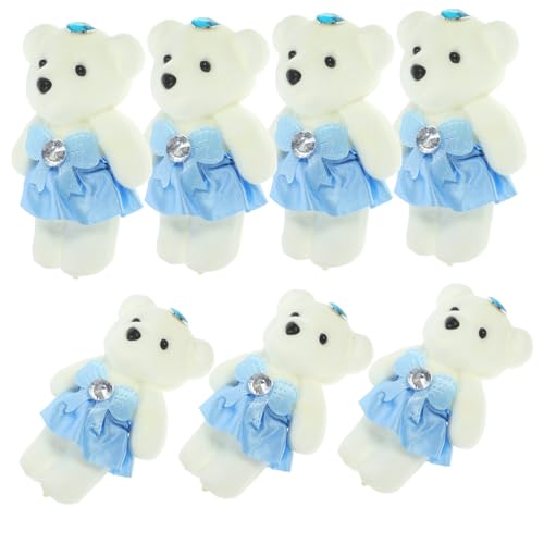 Alipis 10 Stück Teiliges Mini Plüschbär Weiche Stofftier Deko für Hochzeitsauto und Valentinstag Niedliche Cartoon Bären Angenehmes Material als und Tischdekoration Alipis 10 Stück Teiliges Mini Plüschbär Weiche Stofftier Deko für Hochzeitsauto und Valentinstag Niedliche Cartoon Bären Angenehmes Material als und Tischdekoration von Alipis