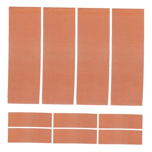 Alipis 10 Stück Zubehör für Batterieexperimente Fruchtbatterie Experiment DIY-Batterieexperiment Spaß Bausatz Experiment liefert Zubehör für Obstbatterie-Experimente Kupfer Rose Gold von Alipis