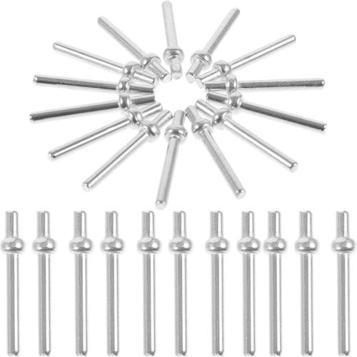 Alipis 100 Stück Cribbage-Stifte Aus Metall Für Spielbretter – Ersatzstifte Aus Eisen Silber Schwarz Und Gold Für Standard-Cribbage-Bretter von Alipis