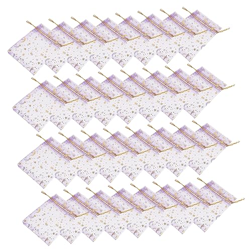 Alipis 100 Stück Multifunktionale Organza-beutel, Atmungsaktiv, Süßigkeiten-verpackungsbeutel, Hochzeit, Party, Kordelzug Alipis 100 Stück Multifunktionale Organza-beutel, Atmungsaktiv, Süßigkeiten-verpackungsbeutel, Hochzeit, Party, Kordelzug von Alipis