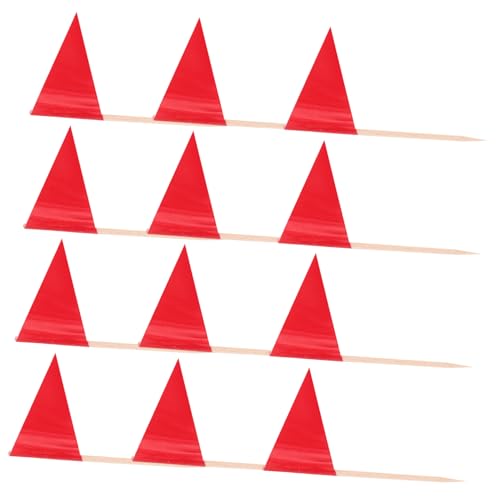 Alipis 100 Stück Zahnstocher Flaggen Kleine Mini Dreieck Flaggen für Cupcake Topper Früchte und Desserts Dekoration für Partys und Catering Events Alipis 100 Stück Zahnstocher Flaggen Kleine Mini Dreieck Flaggen für Cupcake Topper Früchte und Desserts Dekoration für Partys und Catering Events von Alipis