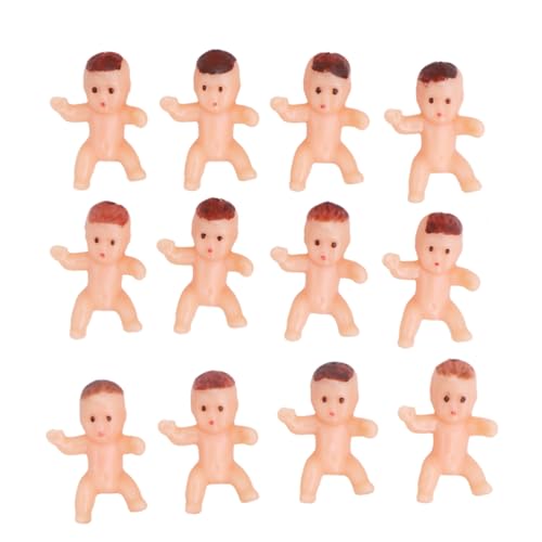 Alipis 100St Mini-Babys für Babyparty Mini-Baby-Mikro Badewanne Puppen winzig Ornament Gefälligkeiten für die Babyparty Dekorationen für die Babyparty kleines Geschenk von Alipis