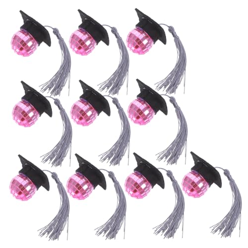 Alipis 10pcs Dekorative Abschlussfeier Cupcakes Dekorationen Kleiner Disco -ball Gestaltet Quasten -kappen -topper Verleihen Der Absolventen Party DIY -kuchen -dekore Spaß Alipis 10pcs Dekorative Abschlussfeier Cupcakes Dekorationen Kleiner Disco -ball Gestaltet Quasten -kappen -topper Verleihen Der Absolventen Party DIY -kuchen -dekore Spaß von Alipis