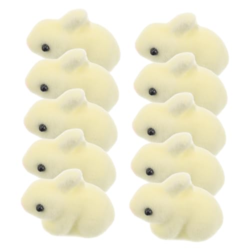 Alipis 10stücke Teiliges Mini Kaninchen Figuren Süße Deko Für Garten Haus Mikrolandschaft Niedliche Hasen Statuen Als Originelle Tortendekoration Für Feiern Und Kreative Gestaltung von Alipis