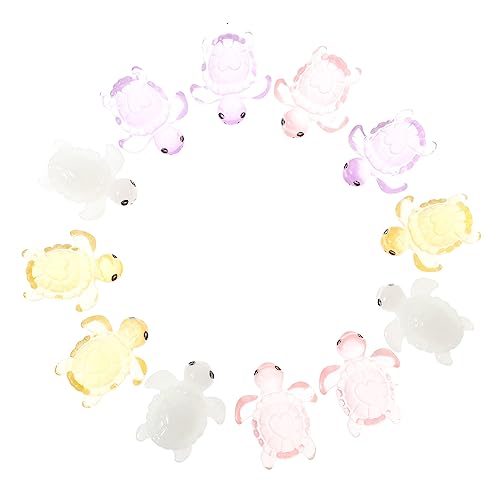 Alipis 12 Stck. Leuchtende Mini Schildkröten Figuren Dekorative Nachttierchen für Zuhause Fischbecken Mikroszenen in Blau Grün Orange und Rosa Glow in The Dark Deko Alipis 12 Stck. Leuchtende Mini Schildkröten Figuren Dekorative Nachttierchen für Zuhause Fischbecken Mikroszenen in Blau Grün Orange und Rosa Glow in The Dark Deko von Alipis