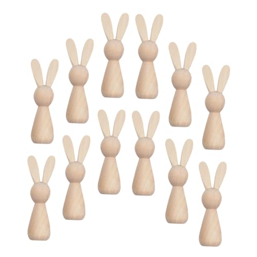 Alipis Spielzeug Aus Holz Hase Figur Ostern Kreative Dekorationen Alipis Spielzeug Aus Holz Hase Figur Ostern Kreative Dekorationen von Alipis