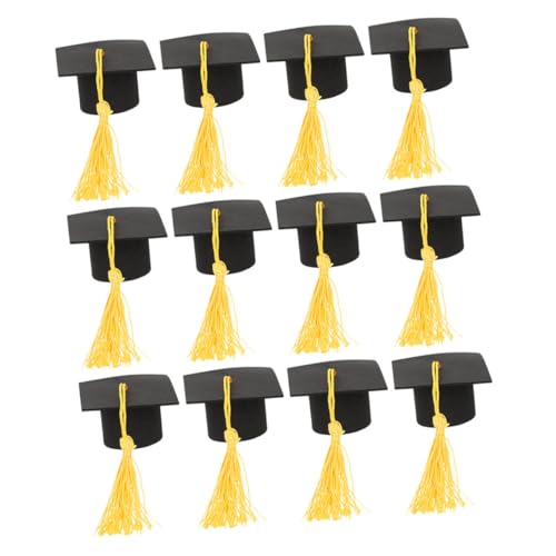 Alipis 12 Stück Kuchenverzierung Ornamente essbarer Glitzer Flaschendeckel mit Abschlusskappe abschlussgeschenk party sachen grad cap kuchendeckel Abschluss Topper Papier Yellow Alipis 12 Stück Kuchenverzierung Ornamente essbarer Glitzer Flaschendeckel mit Abschlusskappe abschlussgeschenk party sachen grad cap kuchendeckel Abschluss Topper Papier Yellow von Alipis