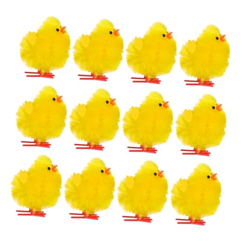 Alipis 12 Stück Küken Figuren Süße Osterdekoration für Partys und Veranstaltungen Realistische Tischdeko für Feiern Bastelprojekte und Gastgeschenke Alipis 12 Stück Küken Figuren Süße Osterdekoration für Partys und Veranstaltungen Realistische Tischdeko für Feiern Bastelprojekte und Gastgeschenke von Alipis