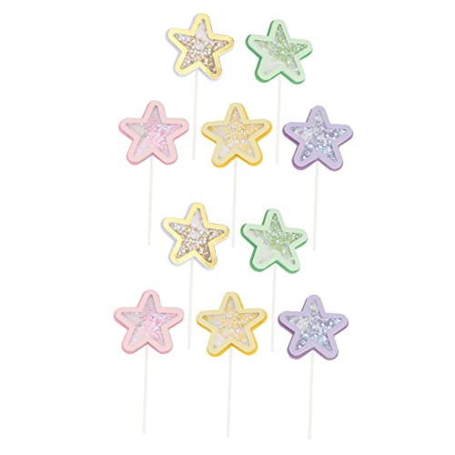 Alipis 12 Stück Teiliges Cake Insert Bunte Glitzernde Cake Topper für Geburtstagsfeier Hochzeit Party Kindergeburtstag Dekorative Tortenstecker Alipis 12 Stück Teiliges Cake Insert Bunte Glitzernde Cake Topper für Geburtstagsfeier Hochzeit Party Kindergeburtstag Dekorative Tortenstecker von Alipis