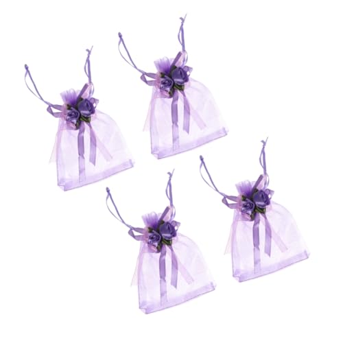 Alipis 12 Stück Teiliges Candy Pouches aus Robustem Meshstoff mit Kordelzug Schmetterlingsknoten design Wiederverwendbare Geschenkbeutel für Süßigkeiten Snacks Party und Aufbewahrung von Alipis