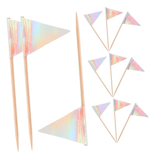 Alipis 12 Stück Teiliges Dreieckige Party Food Flaggen Picks Stilvolle Cake Topper für Desserts Cupcakes Obst und Vorspeisen Leichte Stabile Sandwich Zahnstocher für Geburtstags und Alipis 12 Stück Teiliges Dreieckige Party Food Flaggen Picks Stilvolle Cake Topper für Desserts Cupcakes Obst und Vorspeisen Leichte Stabile Sandwich Zahnstocher für Geburtstags und von Alipis