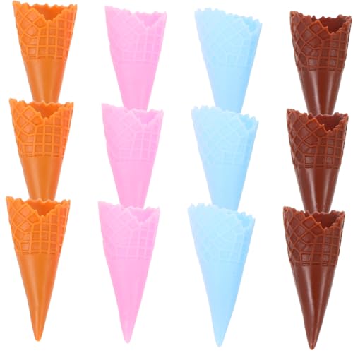 Alipis 12 Stück Teiliges Realistischer Eistüten Spielzeugmodelle Nachbildung Knuspriger Eiscreme Kegel für Junge Mädchen Deko und Lernhilfe für Kreatives Spiel Alipis 12 Stück Teiliges Realistischer Eistüten Spielzeugmodelle Nachbildung Knuspriger Eiscreme Kegel für Junge Mädchen Deko und Lernhilfe für Kreatives Spiel von Alipis