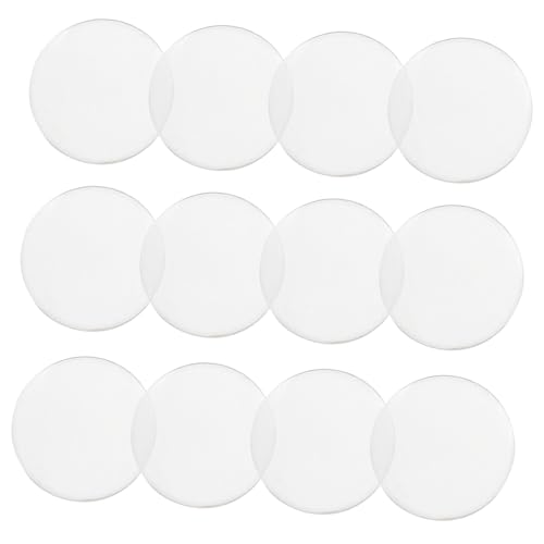 Alipis 12 Stück Teiliges Transparente Konvexe Optische Linsen Klare Vergrößerungslinsen für Naturwissenschaftlichen Unterricht Vielseitige Experimentierobjekte für Schule und Physik von Alipis