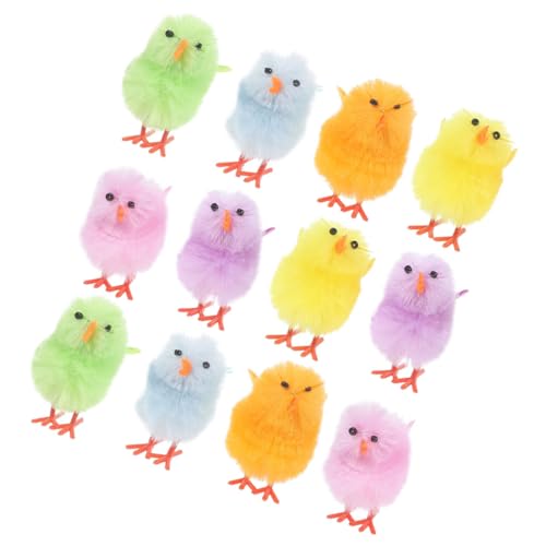 Alipis 12Stücke Mini Plüschküken Für Ostern Flauschige Hühner Für Osterfeiern Süße Tier Spielzeuge Zum Verschenken Und Dekorieren Alipis 12Stücke Mini Plüschküken Für Ostern Flauschige Hühner Für Osterfeiern Süße Tier Spielzeuge Zum Verschenken Und Dekorieren von Alipis