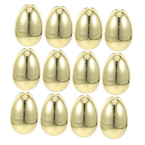 Alipis 12st Ostern Simulierte Goldene Eier Gastgeschenke Für Ostern Dekoratives Osterei Ostereier Jumbo-Eier Osterei-Dekorationen Süßigkeitenbehälter Für Ostern Ostereibehälter Plastik Alipis 12st Ostern Simulierte Goldene Eier Gastgeschenke Für Ostern Dekoratives Osterei Ostereier Jumbo-Eier Osterei-Dekorationen Süßigkeitenbehälter Für Ostern Ostereibehälter Plastik von Alipis