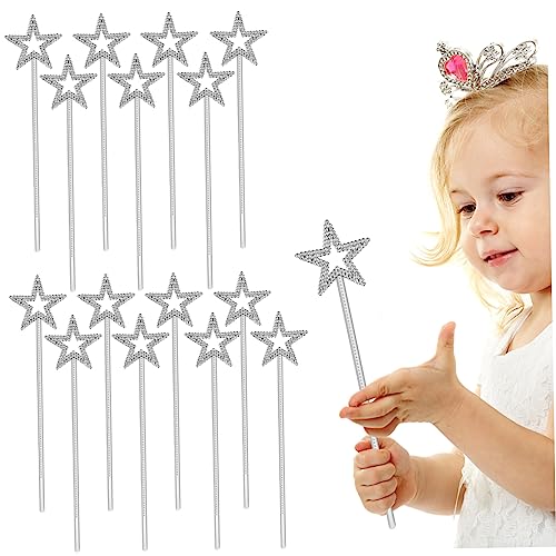 Alipis 15 Stück Teiliges Fairy Sticks aus Kunststoff Glänzende Sternen Zauberstäbe für Kostümpartys Bühnenaufführungen und Kreative Bastelprojekte Alipis 15 Stück Teiliges Fairy Sticks aus Kunststoff Glänzende Sternen Zauberstäbe für Kostümpartys Bühnenaufführungen und Kreative Bastelprojekte von Alipis