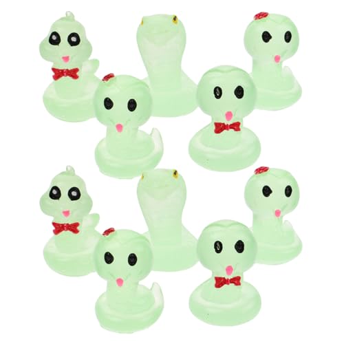 Alipis 15 Stücke Harz Handwerk Miniatur Schlangen Glow Dark Schlange Figuren Für Landschaft Decor Alipis 15 Stücke Harz Handwerk Miniatur Schlangen Glow Dark Schlange Figuren Für Landschaft Decor von Alipis
