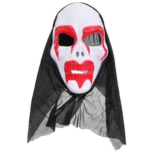 Alipis 1Stk Halloween-Maske Geist cosplay masken Halloween gesicht abdeckung Halloween kleid bis Geist cosplay kostüm Scary disguise masken nachts Gesichtsmaske Geistermaske schmücken PVC von Alipis