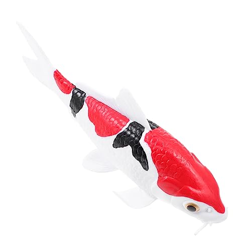 Alipis 1Stück Kreative Kunststoff Fischform Dekoration für Schreibtisch Eleganter Schmuck für Zuhause und Büro für Stilvolle Einrichtung und Künstlerische von Alipis