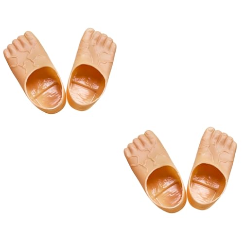 Alipis 2 Paar Riesige Überschuhe Lustige Schuhe Kostüm Neuheit-Slipper Cosplay-Outfits Maskerade Füße Party Monster Hausschuhe Halloween Winzig Riese Fuß Abschlussball Liefert Plastik Alipis 2 Paar Riesige Überschuhe Lustige Schuhe Kostüm Neuheit-Slipper Cosplay-Outfits Maskerade Füße Party Monster Hausschuhe Halloween Winzig Riese Fuß Abschlussball Liefert Plastik von Alipis