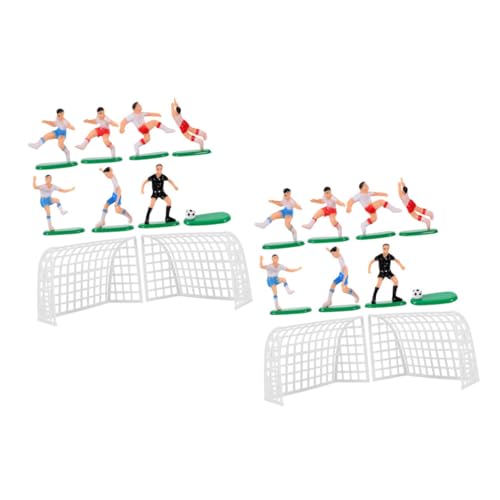 Alipis 2 Sätze Fußball Tortendeko mit und Miniatur Spielern Fußball Figur Kuchenaufsatz Einfache Montage für Fans und Geburtstage Alipis 2 Sätze Fußball Tortendeko mit und Miniatur Spielern Fußball Figur Kuchenaufsatz Einfache Montage für Fans und Geburtstage von Alipis