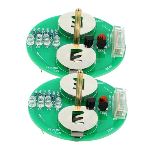 Alipis 2 Sätze LED Gyroskop Bausatz Elektronisches DIY Löten Kit für Erwachsene Tragbar für Experimente und Praktische Fähigkeiten für Anfänger Empfohlen Alipis 2 Sätze LED Gyroskop Bausatz Elektronisches DIY Löten Kit für Erwachsene Tragbar für Experimente und Praktische Fähigkeiten für Anfänger Empfohlen von Alipis