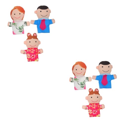 Alipis 2 Sätze Teiliges Familien Handpuppen Für Erwachsene Puppen Für Rollenspiele Geschichtenerzählen Und Familientreffen Papa Tochter 3 Stück * 2 Alipis 2 Sätze Teiliges Familien Handpuppen Für Erwachsene Puppen Für Rollenspiele Geschichtenerzählen Und Familientreffen Papa Tochter 3 Stück * 2 von Alipis