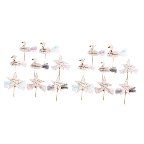 Alipis 2 Sätze Teiliges Set Kreative Tortendekoration Mit Cartoon Schwan Design Bezaubernde Geburtstagstorten Topper Für Partys Und Mini Desserts Für Home Feiern Und 8 Stück * 2 Alipis 2 Sätze Teiliges Set Kreative Tortendekoration Mit Cartoon Schwan Design Bezaubernde Geburtstagstorten Topper Für Partys Und Mini Desserts Für Home Feiern Und 8 Stück * 2 von Alipis