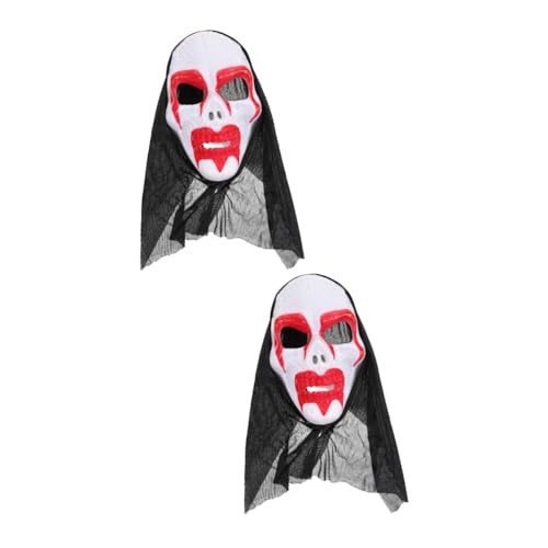 Alipis 2 Stk Halloween-Maske gruselige Cosplay-Maske Halloween-Geistermasken halloween maske halloweenmaske festliche Maske Karnevalsnachtmaske einzigartig schmücken Requisiten PVC von Alipis
