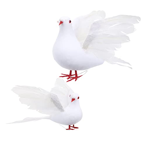 Alipis 2 Stück Dekoration schaufensterpuppe weiße tauben Vogeldeko Schaumstoffvogel gefälschte Pflanze Hühnchenspielzeug Krähe Landschaft Taube Garten Rasen Taube Feder Schaum Alipis 2 Stück Dekoration schaufensterpuppe weiße tauben Vogeldeko Schaumstoffvogel gefälschte Pflanze Hühnchenspielzeug Krähe Landschaft Taube Garten Rasen Taube Feder Schaum von Alipis