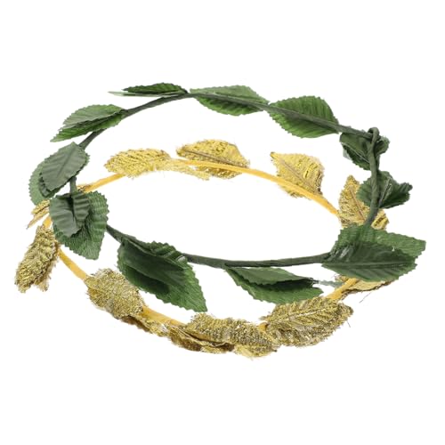 Alipis 2 Stück Haarband für Frauen Teiliges Elegantes Römisches Kopfschmuck für Hochzeiten Partys und Cosplay Dekorativer Haarschmuck und Einfach für Besondere Anlässe von Alipis
