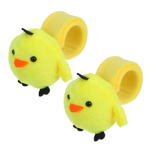 Alipis 2 Stück Kleines Huhn-Armband Schnapparmbänder ausgestopfte Tierarmbänder gefülltes Schlagarmband Animal-Slap-Armbänder Entzückendes Handgelenk-Schlagband Animal-Slap-Armband Plüsch Alipis 2 Stück Kleines Huhn-Armband Schnapparmbänder ausgestopfte Tierarmbänder gefülltes Schlagarmband Animal-Slap-Armbänder Entzückendes Handgelenk-Schlagband Animal-Slap-Armband Plüsch von Alipis