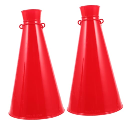 Alipis 2 Stück Megaphone aus Robustem Kunststoff Tragbare Party Lautes Cheerleading Horn für Sportveranstaltungen und Gruppen Vielseitiges Jubelspielzeug zum Anfeuern und Feiern Alipis 2 Stück Megaphone aus Robustem Kunststoff Tragbare Party Lautes Cheerleading Horn für Sportveranstaltungen und Gruppen Vielseitiges Jubelspielzeug zum Anfeuern und Feiern von Alipis