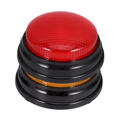 Alipis 2 Stück Spielknopf-Requisite Ton- Und Lichttaste Taste Mit Ton Partyspiel-knopfspielzeug Lustiges Spielknopfspielzeug Spielknöpfe Summer Lustige Soundtaste Partyspiel-Taste Plastik von Alipis
