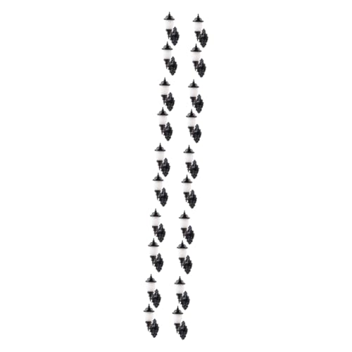 Alipis 20 STK Puppenhaus Wandleuchte mikrolandschaft puppenstuben Beleuchtung Wandleuchten im Freien Mini Wandleuchten zum Selbermachen Laterne Modelle Miniaturlampe Modell Wandleuchte von Alipis
