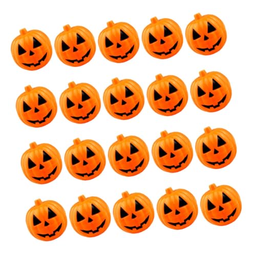 Alipis 20 Stück Mini Kürbis Süßigkeitenboxen aus Robustem Kunststoff Dekorative Halloween Candy Bowls Kompakte Partygeschenke für Trick Treat und Thanksgiving Feierlichkeiten von Alipis
