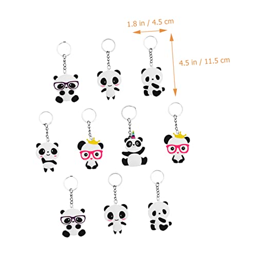 Alipis 20 Stück Teiliges Panda Schlüsselanhänger aus PVC Leichte Cartoon Dekoration für Taschen und Schlüssel Niedliche Anhänger als Partygeschenk Kreative Panda Figuren für Vielseitige Alipis 20 Stück Teiliges Panda Schlüsselanhänger aus PVC Leichte Cartoon Dekoration für Taschen und Schlüssel Niedliche Anhänger als Partygeschenk Kreative Panda Figuren für Vielseitige von Alipis