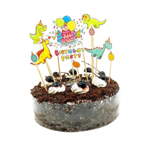 Alipis 22st Cupcake-dekorationen Tortendeko Einschulung Zylinder Kuchen von Alipis