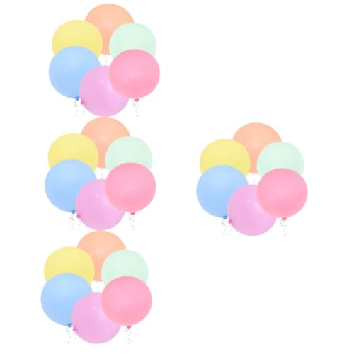 Alipis 24 Stk Bodenexplosionsballon Ballongas luftballons garnische verkleidung luftbalons Colorful balloons fotohintergrund decor deko Emulsion schmücken großer Ballon Requisiten von Alipis