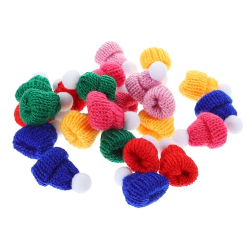 Alipis 24 Stück Mini Wollmützen Bunte Weihnachtsmützen für DIY Bastelprojekte Dekoration für Puppen Weinflaschen und Kreative Accessoires für Festliche Anlässe Alipis 24 Stück Mini Wollmützen Bunte Weihnachtsmützen für DIY Bastelprojekte Dekoration für Puppen Weinflaschen und Kreative Accessoires für Festliche Anlässe von Alipis