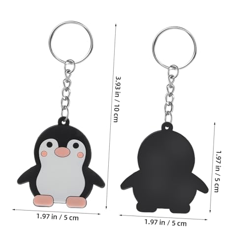 Alipis 24 Stück Teiliges Pinguin Schlüsselanhänger Niedlich Langlebig Vielseitig für Rucksack Schlüssel Geldbörse Pinguin-fans Geschenk Partydeko Tiermotiv von Alipis