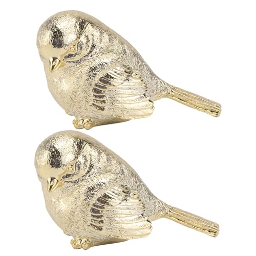 Alipis 2st Ornamente Aus Harz Vakuum Golddekor Kleine Engelsfigur Wohnkultur Tieraufkleber Kleines Zwerge Gnom Lustige Gartendeko Gadgets Kleines Zimmerdekor Moderne Einrichtung von Alipis