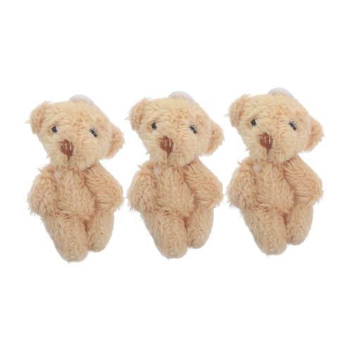 Alipis 3 Stück Bär Stofftier Zappeln Miniatur Tier Monster Stoffbär Schlüsselanhänger Weihnachts Mini Figuren Spinner Hase Kaninchen Dekorationen Weihnachtsfiguren Set Khaki Plüsch Alipis 3 Stück Bär Stofftier Zappeln Miniatur Tier Monster Stoffbär Schlüsselanhänger Weihnachts Mini Figuren Spinner Hase Kaninchen Dekorationen Weihnachtsfiguren Set Khaki Plüsch von Alipis