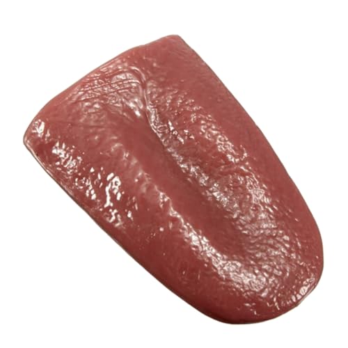 Alipis 3 Stück Realistische Falsche Zunge, Silikon-streich-Requisite für Halloween, Eklige Witze, Tricks, Hellbraun, 2,12 X 1,41 X 0,47 Zoll Alipis 3 Stück Realistische Falsche Zunge, Silikon-streich-Requisite für Halloween, Eklige Witze, Tricks, Hellbraun, 2,12 X 1,41 X 0,47 Zoll von Alipis